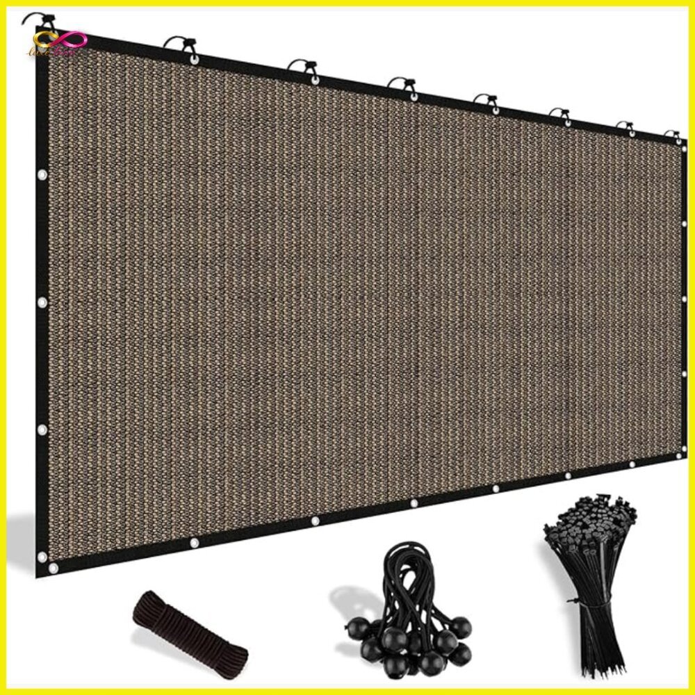 Outdoor Pergola Shade Cover Mesh Tarp Sun Screen Patio Garden Canopy